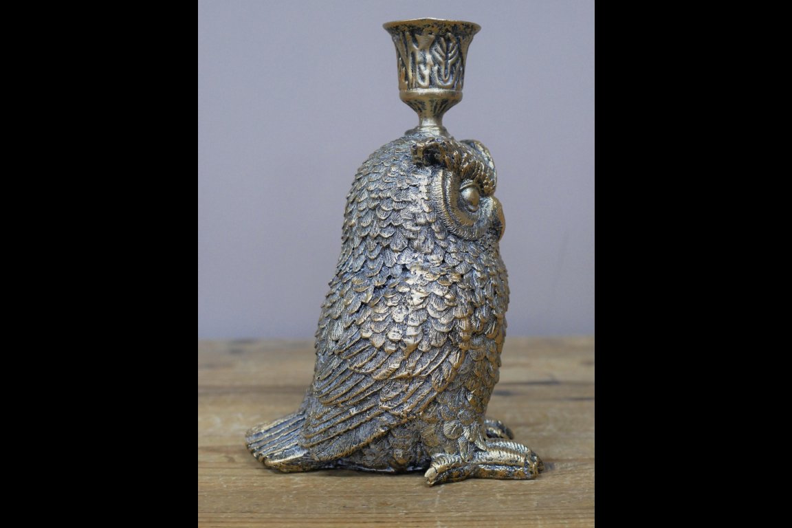 Owl Candle Holder