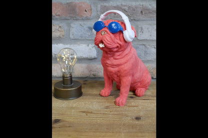 Dog With Headphones