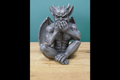 Set Of Three Gargoyles