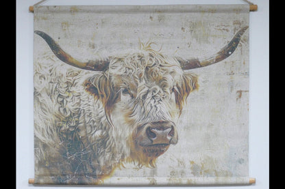 Canvas Wall Art -  Cow