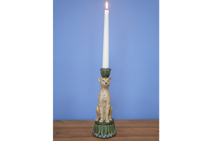 Leopard Candle Holder