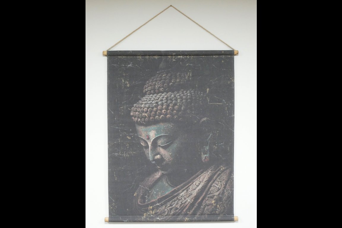 Canvas Wall Art - Buddha Head