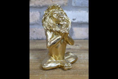 Set Of 3 Yoga Lions