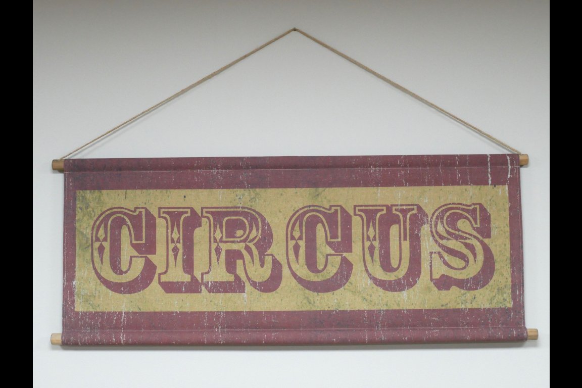 Wall Art - Circus Sign