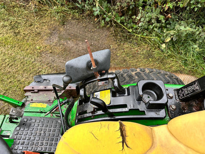 2013 JOHN DEERE 2720 27HP TRACTOR WITH 62” MID MOUNTED DECK AND REAR HIGH TIP COLLECTOR