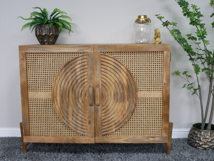 Rattan Sideboard