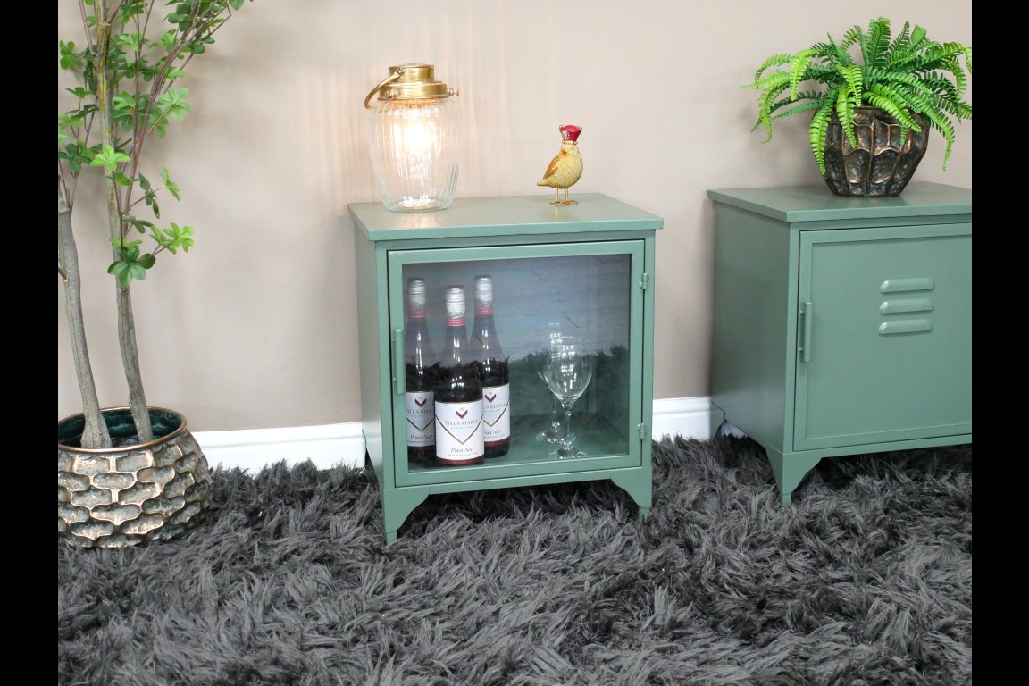 Industrial Bedside Cabinet