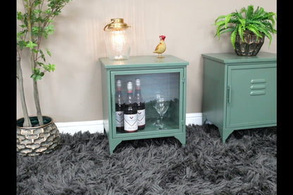 Industrial Bedside Cabinet