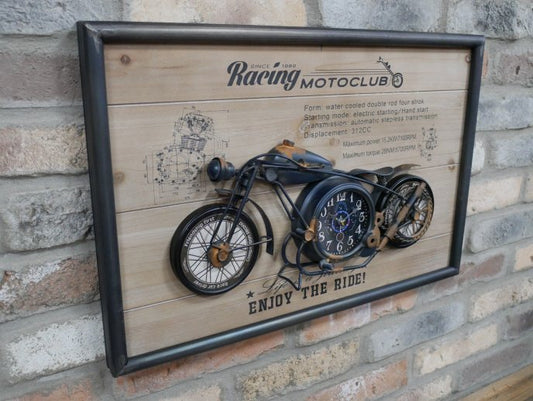 Motorbike Clock