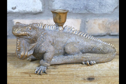 Lizard Candle Holder