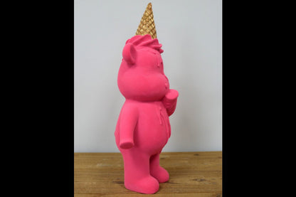 Bear With Ice Cream On Head