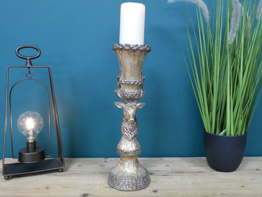 Stag Candle Holder
