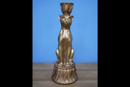 Leopard Candle Holder