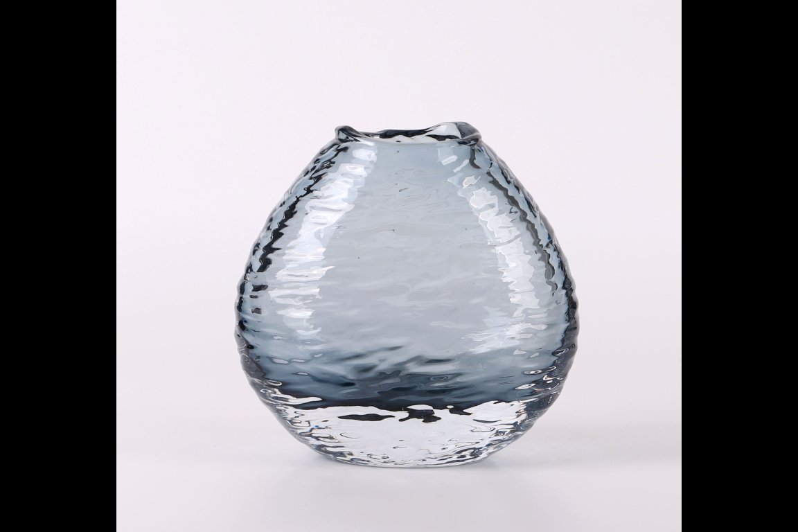 Black Glass Vase