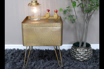 Side Table With Storage