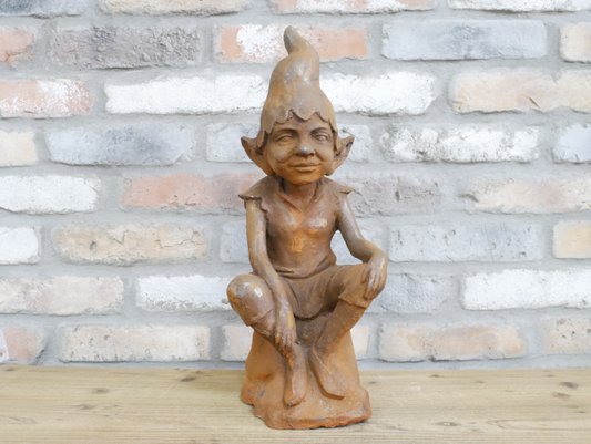 Rusty Cast Iron Elf