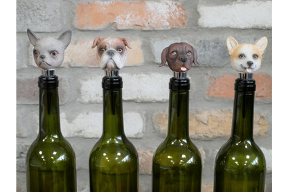 Set Of Four Bottle Toppers