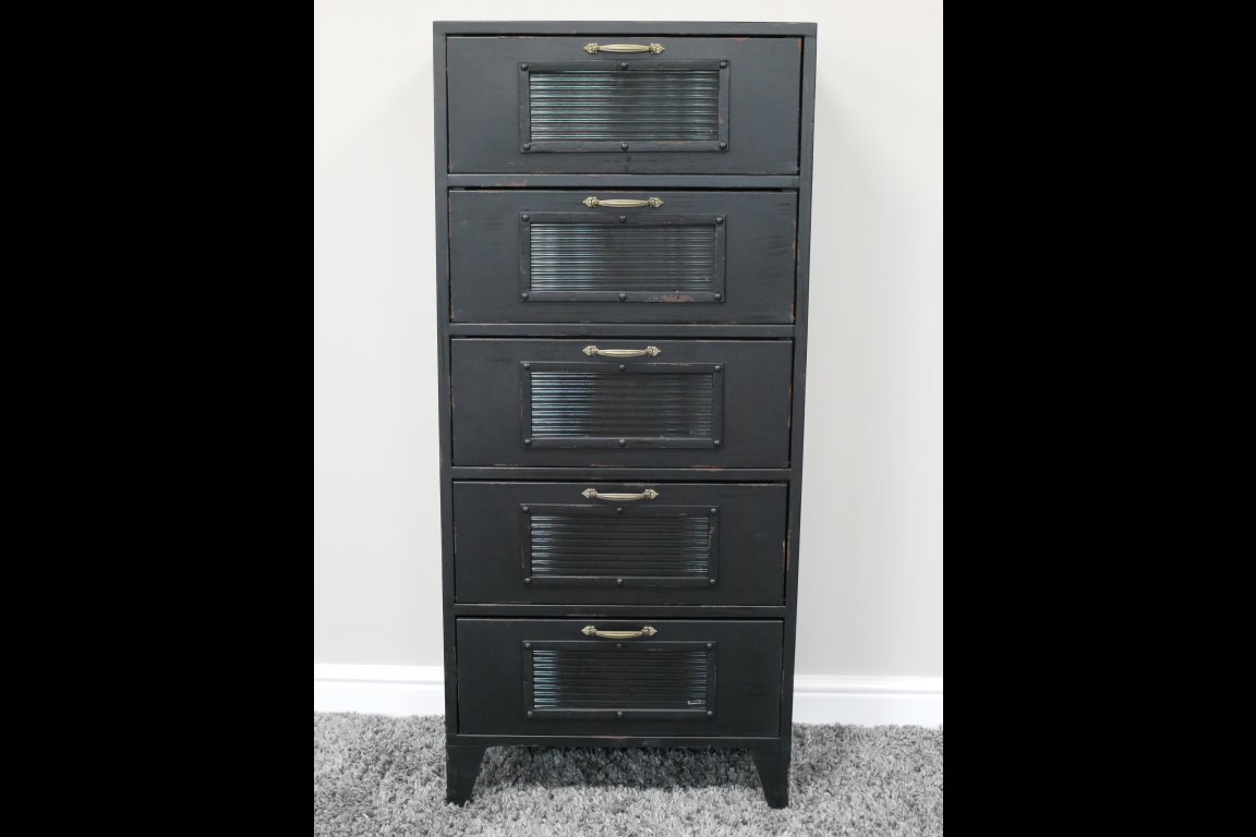Black Industrial Storage Cabinet