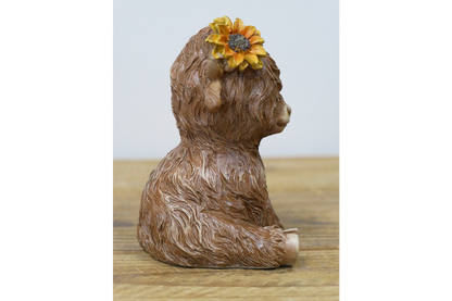 Sitting Highland Cow