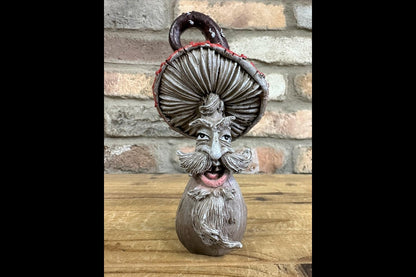 Set Of Four Mushroom People