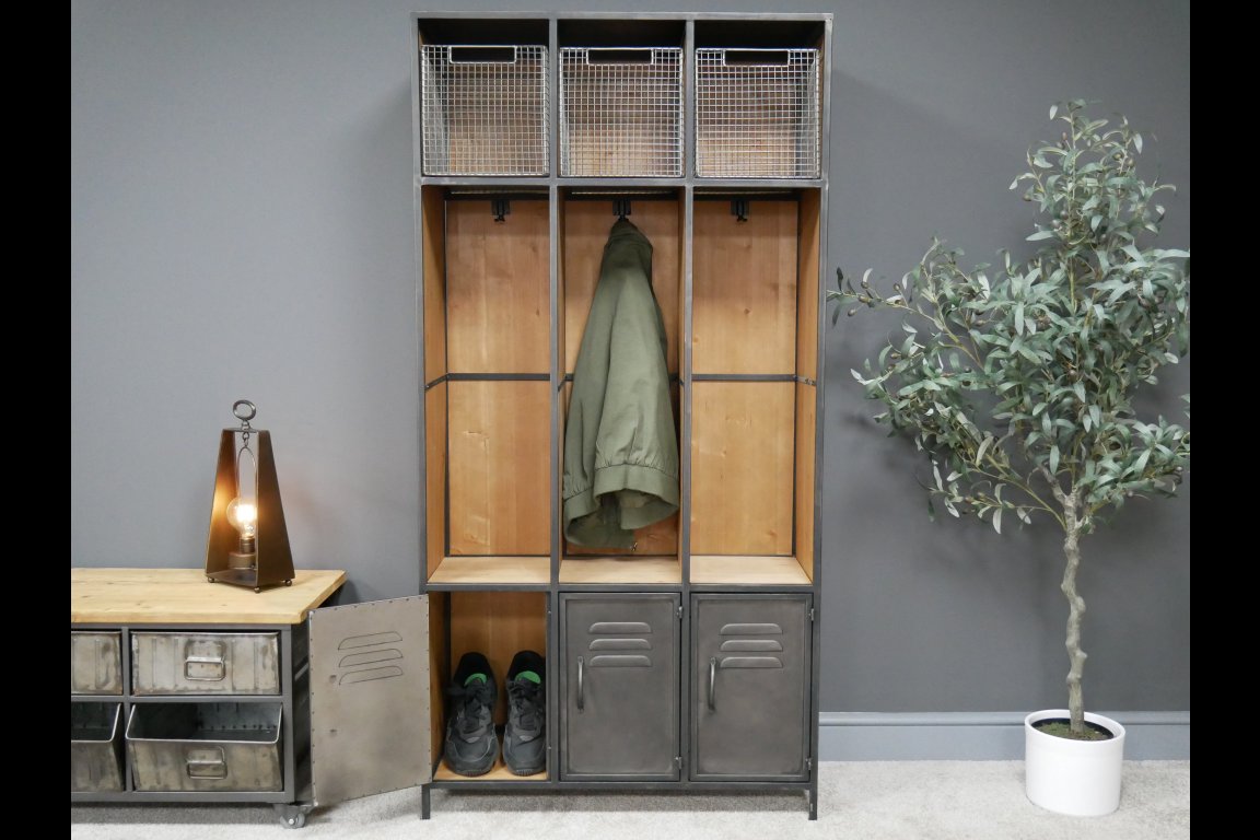 Industrial Hall Stand