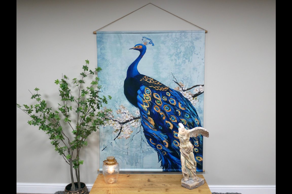 Canvas Wall Art - Peacock