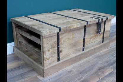 Trunk With Wine Bottle Storage