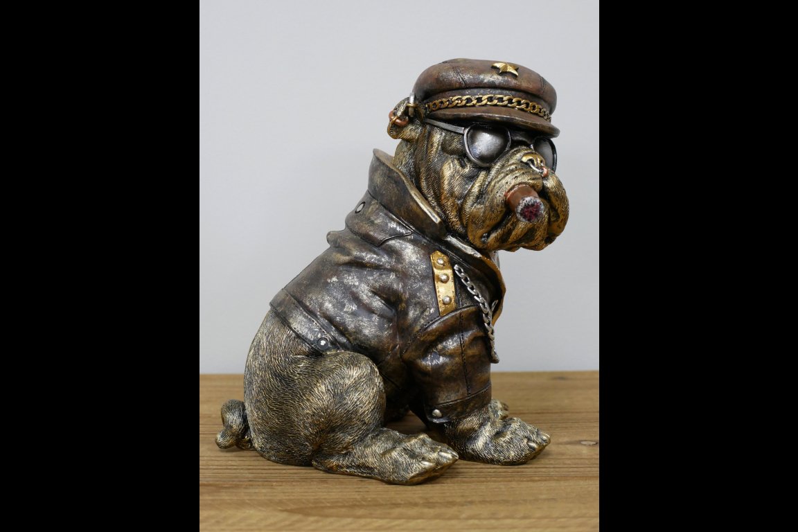 Smoking Bulldog