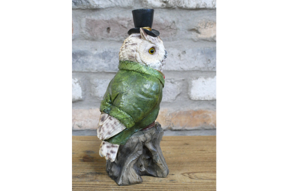 Owl In Suit