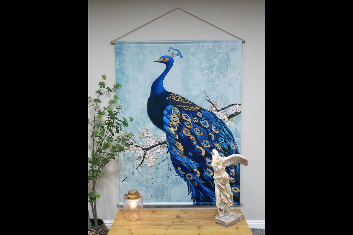 Canvas Wall Art - Peacock