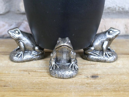 Frog Pot Stands (Set of 3)