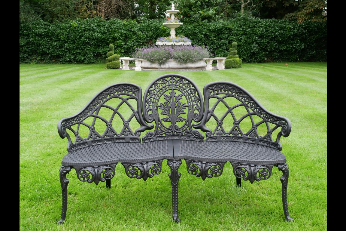 Aluminium Bench - Black Finish