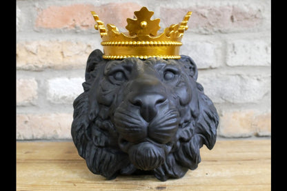 Lion Head With Crown