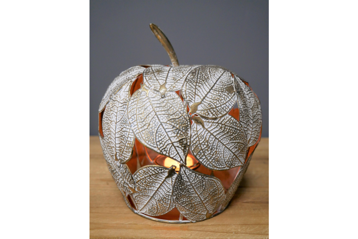 Apple Candle Holder
