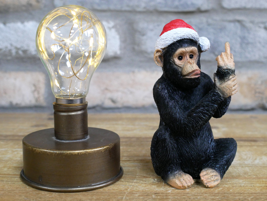 Up Yours Monkey Christmas - Small