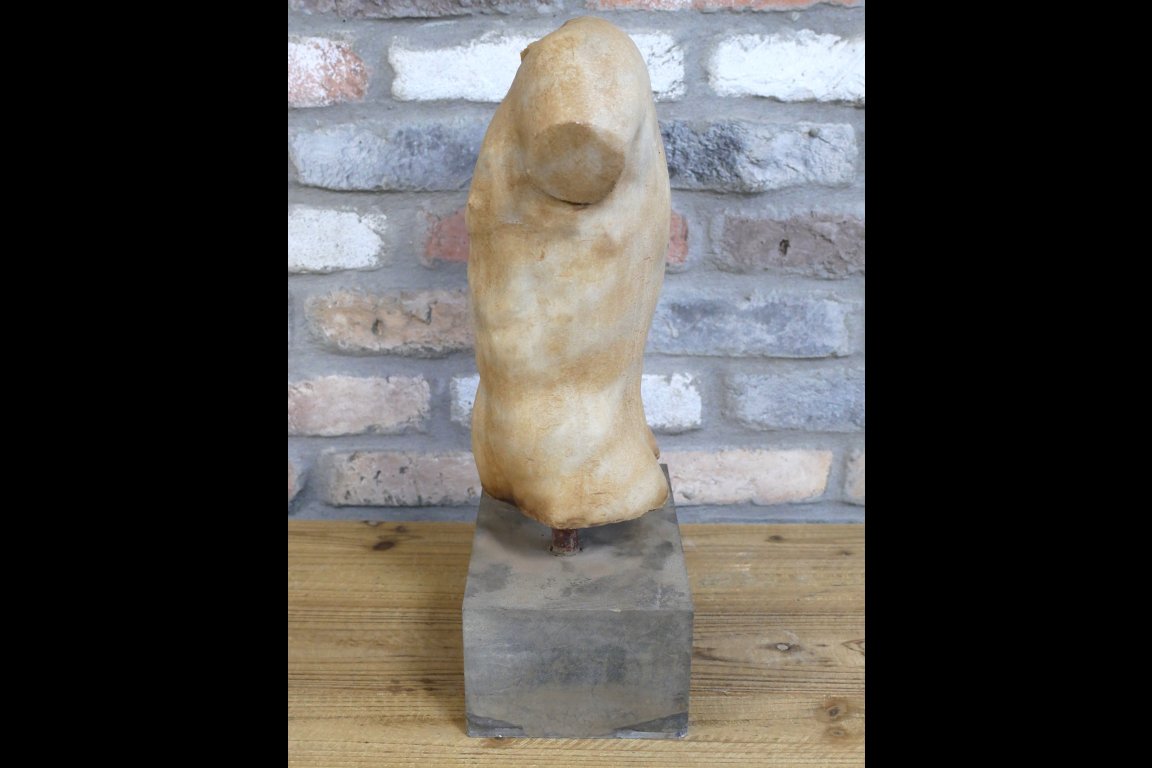 Hand Carved Marble Torso