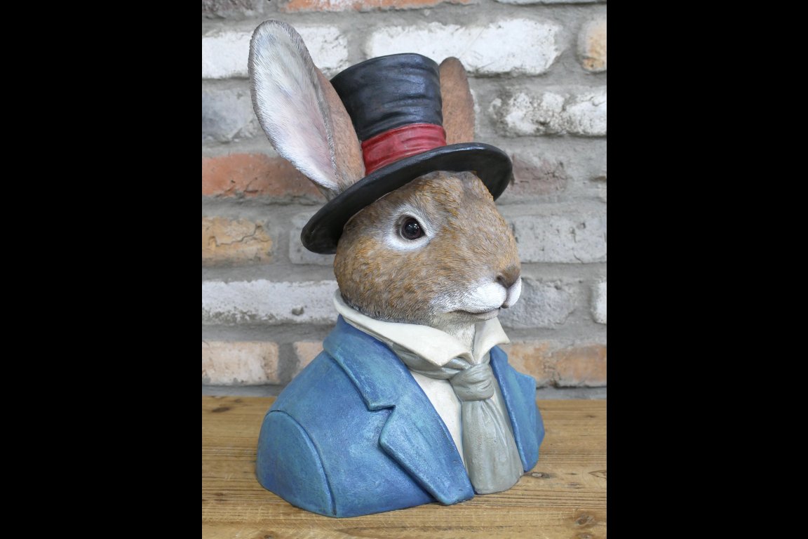 Large Rabbit Bust