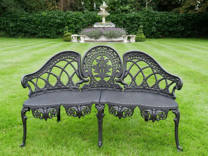 Aluminium Bench - Black Finish