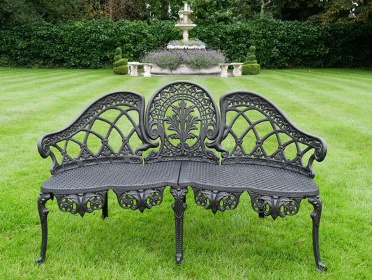 Aluminium Bench - Black Finish