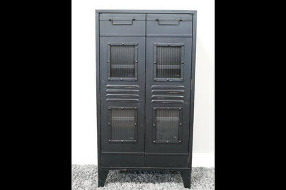 Black Industrial Cabinet