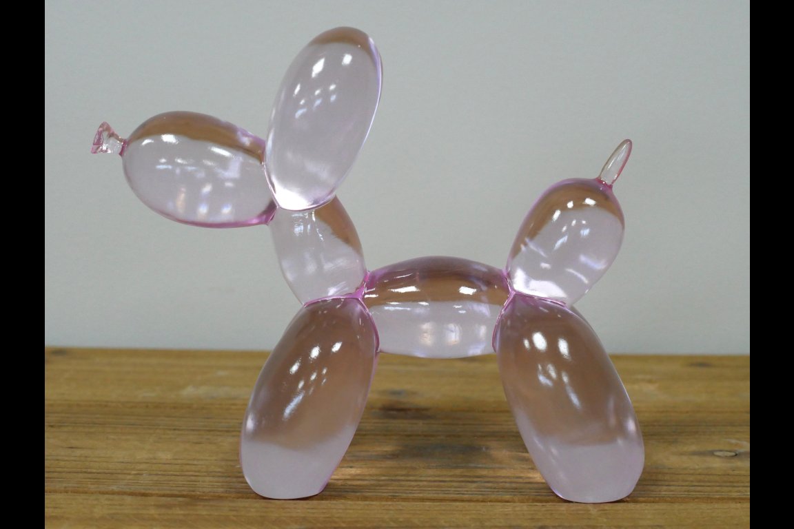Clear Pink Dog