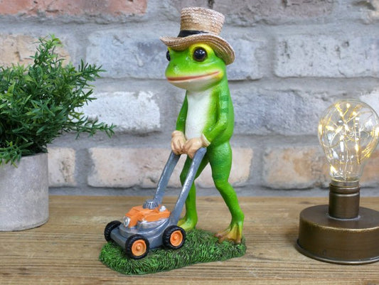 Mowing frog