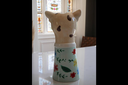 Leopard Vase