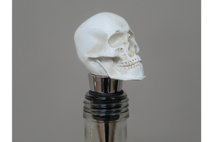 Skull Wine Topper