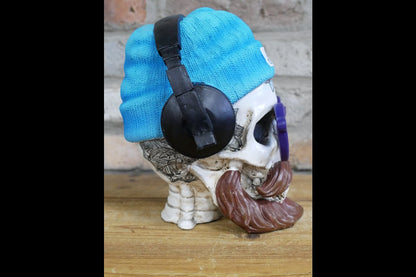 Skull With Headphones