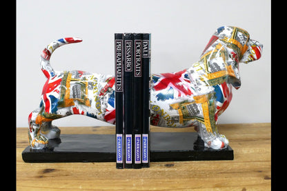 British Dog Bookends