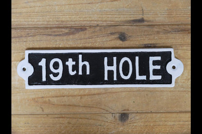 Sign (19th Hole)