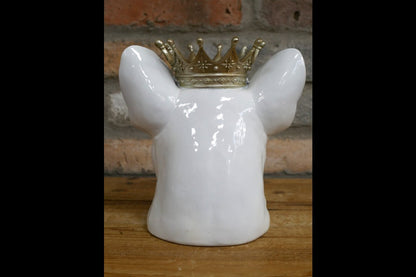 Frenchie With Crown