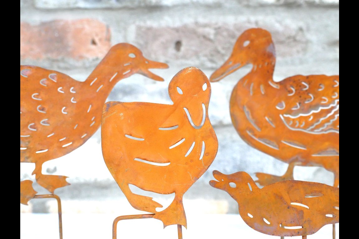 Set of 4 Duck Family