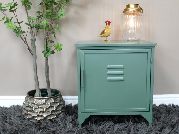 Industrial Bedside Cabinet